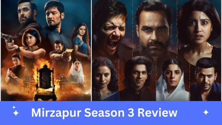 Mirzapur Season 3 Review featuring intense action scenes and character drama