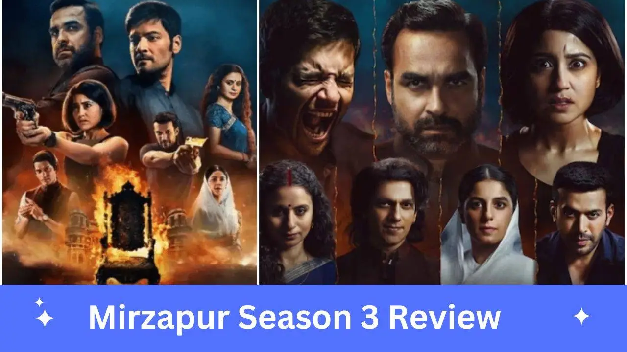 Mirzapur Season 3 Review featuring intense action scenes and character drama
