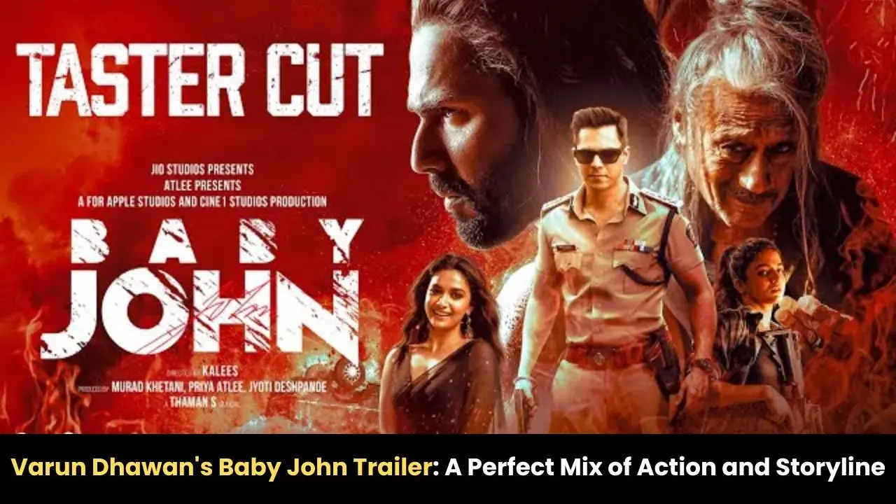 Varun Dhawan's Baby John Traile