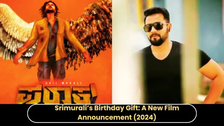 Srimurali’s Birthday Gift A New Film Announcement (2024)