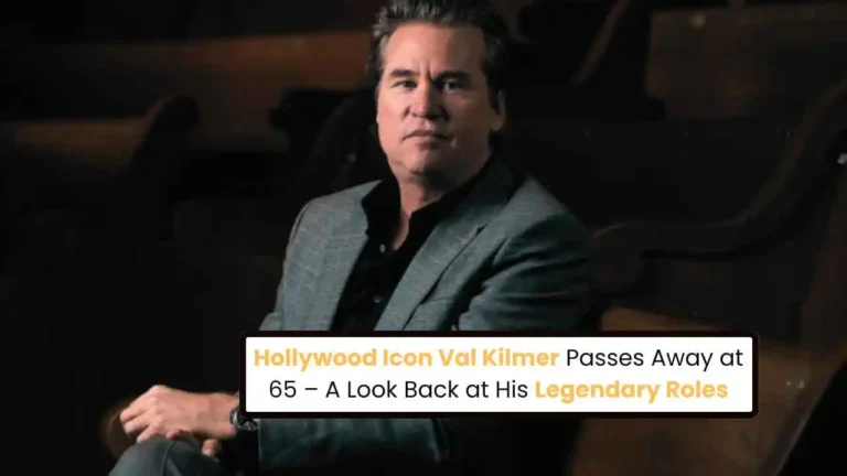 Hollywood Icon Val Kilmer Passes Away at 65 – A Look Back at His Legendary Roles
