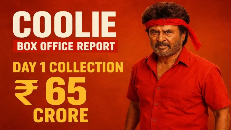 Coolie Box Office Report: Day 1 Collection