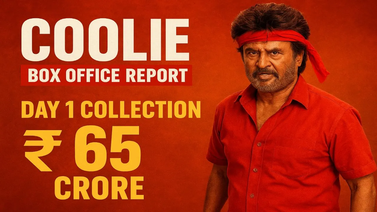 Coolie Box Office Report: Day 1 Collection