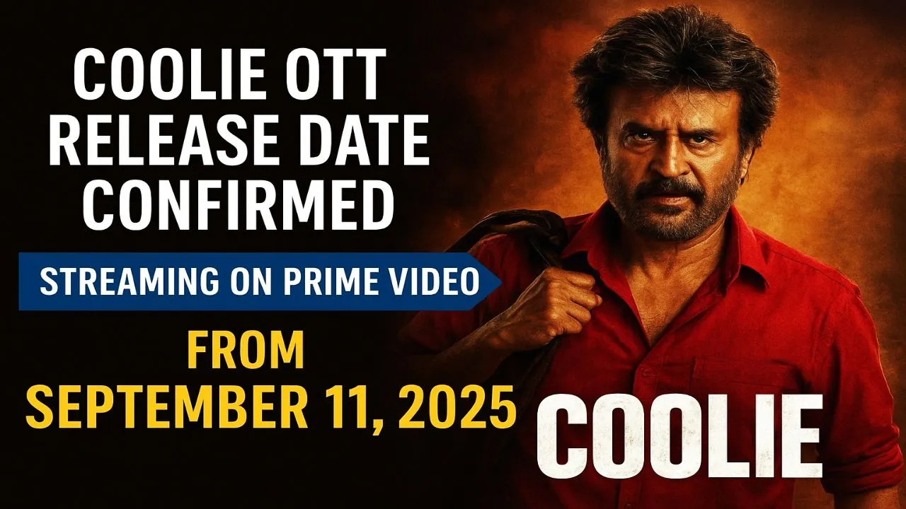Coolie OTT Release Date Finally Confirmed